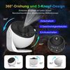 SERBASIC LED Nachtlicht Sternenhimmel Projektor,13 in 1 Galaxy Projector mit Timer für Kinder, Planetarium Projector für Room Decor, für Kinder Erwachsene, Sternenprojektor Weihnachtsgeschenke Bild 4
