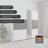 OTTO home Kleiderschrank Mehrzweckschrank Aktenschrank Möbel Mietswohnung TOPSELLER ASTANA (3 Ausstattungen BASIC/CLASSIC/PREMIUM (inkl. SOFT-CLOSE-FUNKTION) mit 3 Spiegelelementen, Metallgriffleisten alufarbig MADE IN GERMANY Bild 3