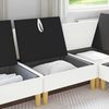 vidaXL Sofa mit Stauraum Stoff 42027103 Bild 3