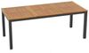 COSTWAY Gartentisch, Akazienholz Esstisch für 8 Personen, mit Schirmloch 200cm Bild 5