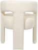 Livin Hill Gepolsterter Stuhl mit Armlehne Leith Perlweiss LET71PW 75 x 58 x 62 cm Bild 5
