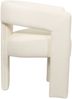Livin Hill Gepolsterter Stuhl mit Armlehne Leith Perlweiss LET71PW 75 x 58 x 62 cm Bild 3