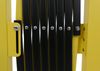 Alu Absperrgitter HWC-B34, Scherengitter Zaun Schutzgitter ausziehbar, 103x52-400cm ~ gelb-schwarz Bild 5