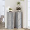 vidaXL Pflanzenständer 2 Stk. Grau Sonoma 33x33x100 cm Holzwerkstoff 3307887 Bild 3