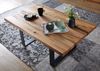 Couchtisch Wild-/Zerreiche 90x90x45 natur geölt MONTREUX #117 Bild 2