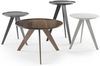 Beistelltisch Woody Hill Durchmesser 55 cm 42cm weißbeige Bild 5