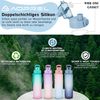 AOPREL Trinkflasche 1l BPA-frei aus Tritan Sport Flasche Kohlensäure geeignet Bild 5
