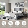 Best for Home Boxspringbett mit Bettkasten Trinity K-10 Bonellfederkern inkl. 7 cm Topper (140x200 160x200 180x200 200x200 cm), inkl. Lieferung, Aufbau & Entsorgung, TOP- Preis-Leistungs-Verhältnis Bild 2