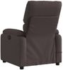 vidaXL Massagesessel Elektrisch Dunkelbraun Stoff 3204817 Bild 5