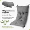 Garronda Bankauflage 100-180 cm, ca. 10 cm dick, Sitzkissen Outdoor GD-0219, (1 St), Hypoallergen, UV-beständig, Wasserbeständig Bild 3