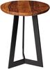 Wohnling Beistelltisch SV51462 Sheesham Holz Metall Couchtisch Größe L, 35 x 45 x 35 cm Bild 2