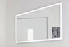 Dmora Spiegel Adelchi, Badezimmerspiegel, 100 % Made in Italy, 120 x 2 x 60 cm, glänzend weiß Bild 2