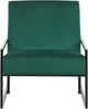 Sessel DELARY Samtstoff Smaragdgrün Bild 4
