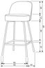 Barhocker Vogue - Samt Schwarz - 65 cm Bild 3
