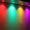 Rosnek LED Einbaustrahler 3W, 16 Farben, Fernbedienung, Für Wohnzimmer Flure Bühne, RGB, Party Indoor Deko Bild 3