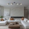 Elegante Deckenleuchte in grau MOSA Bild 3