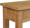 vidaXL Flurbank Teak Massiv 90 x 30 x 40 cm 244486 Bild 5