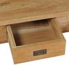 vidaXL Flurbank Teak Massiv 90 x 30 x 40 cm 244486 Bild 4