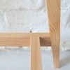 Ragaba Schreibtisch mit 2 Schubladen und Rückwand, MDF & Massives Eschenholz, 85x50 cm, Braun Beige Bild 3