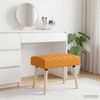 vidaXL Kanalgepolsterte Bank Dunkelgelb 60 x 40 x 45 cm Stoff 42038468 Bild 4