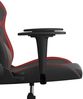 vidaXL Gaming-Stuhl mit Massagefunktion Schwarz und Weinrot Kunstleder 345430 Bild 4