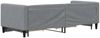 vidaXL Tagesbett Ausziehbar mit Schubladen Hellgrau 80x200 cm Stoff 3196609 Bild 5