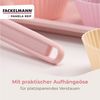 FACKELMANN Schneebesen Silikon, Rührbesen, Küchenhelfer, Backutensil Bild 3