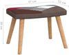 vidaXL Relaxsessel mit Hocker Patchwork Stoff [328184] Bild 5