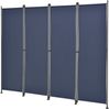 Trennwand Modica Outdoor 170x215 cm Dunkelblau pro. tec Bild 3