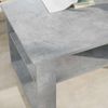 vidaXL Couchtisch Beton Grau 96 x 54 x 44 cm Holzwerkstoff 8000151 Bild 4