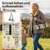 Sekey Picknickdecke Wasserdicht 200x200 cm Stranddecke Sandfrei geeignet für Picknick, Camping, Strand, Beige - Mandala Bild 4