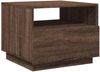 Couchtisch, Sofatisch mit LED-Leuchten Braun Eichen-Optik 50x49x40 cm Bild 3