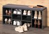 KESPER 1592313 Schuhschrank / Sitzbank, grau, mit Sitzkissen Bild 5