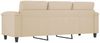 vidaXL 3-Sitzer-Sofa Creme 180 cm Mikrofasergewebe 359571 Bild 5