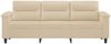 vidaXL 3-Sitzer-Sofa Creme 180 cm Mikrofasergewebe 359571 Bild 3