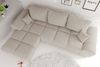 99rooms Antalya Ecksofa Strukturstoff NEVE Beige Links mit Schlaffunktion Bild 4