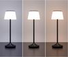 Light & More Solar-Tischleuchte Emmi schwarz 38 x 13 cm Bild 5