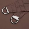 vidaXL Sonnensegel Oxford-Gewebe Dreieckig 3x3x4,24 m Braun 135832 Bild 5