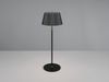 TRIO Reality Leuchten LED Außen Akku Tischleuchte Suarez R57706132, Metall Schwarz matt, inkl. 1.5 Watt LED, 4-fach Touch, L Bild 3