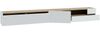 Schwebe Lowboard LEWISVILLE Wandmontage Optik Hellgrau / Valencia Oak Bild 5