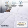 Komfortec Kunstfaserbettdecke,Bettdecken für Sommer und Winter, Ganzjahresdecke, Füllung: Polyester, Bezug: Mikrofaser, 135x200 cm, 155x220 cm und weiteren Größen, allergiker geeignet Bild 4