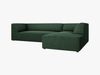 Micadoni 4-Sitzer Modular Sofa Ruby Rechts Strukturierter Stoff Ottawa Grün Bild 3