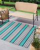Outdoorteppich SAUGOR Türkis 120 x 180 cm Bild 3