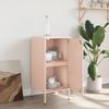vidaXL Sideboard Rosa 36x39x79 cm Stahl 843014 Bild 3