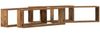 vidaXL Wandregale 4 pcs Altholz 80 x 15 x 26 cm Holzwerkstoff 862640 Bild 2