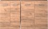 Küchenschrank für Dachschrägen R-Line Goldkraft Eiche 140 cm 2er Set Vicco Bild 4
