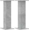 vidaXL Pflanzenständer 2 Stk. Betongrau 30x30x80 cm Holzwerkstoff 3307867 Bild 2