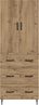 vidaXL Schrankset 2 pcs Artisan-Eiche 66 x 34,5 x 90 cm Holzwerkstoff 3416645 Bild 4