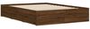 vidaXL Bettgestell mit Schubladen Braun Eichen-Optik 135x190 cm 3207314 Bild 4