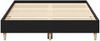 vidaXL Bettrahmen Schwarz Eichen-Optik 193 x 123 x 25 cm Holzwerkstoff 862859 Bild 5